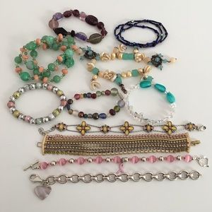 Beaded Bracelets (sold as set)